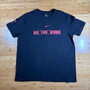 Nike “Do The Work” Graphic T-Shirt Black Men’s Small